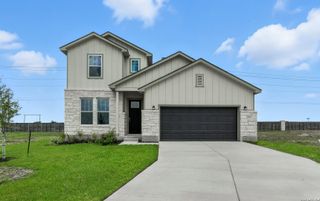 New construction Single-Family house 1507 Upwell Crk, New Braunfels, TX 78130 plan Stream View - image