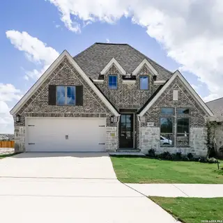 New construction Single-Family house 417 Hulda Trl, New Braunfels, TX 78130 plan 2574W - image