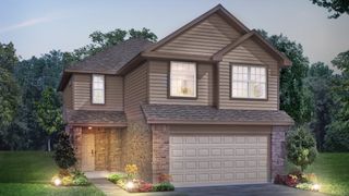 New construction Single-Family house 2983 Sir Ian Blake Dr, Conroe, TX 77301 plan The Lowry - image