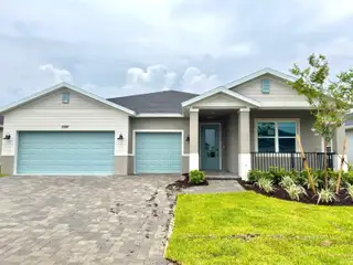 New construction Single-Family house 5597 Hampton Park Cir, Vero Beach, FL 32966 plan Onyx - image