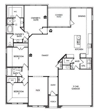 New construction Single-Family house 208 Comfort Dr, Godley, TX 76044 plan Balmoral - image