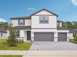 New construction Single-Family house 434 Brookhaven Tr, Ormond Beach, FL 32174 plan Zircon - image