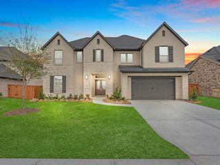 New construction Single-Family house 5603 Sunlit Rose Court, Fulshear, TX 77441 Burton- photo