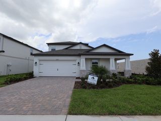 New construction Single-Family house 12275 Stirrup Dr, Dade City, FL 33525 plan Elmhurst Bonus - image