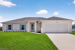 New construction Single-Family house 1131 Nw 14Th Ter, Cape Coral, FL 33993 plan The Sunset Harbor - image
