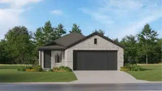 New construction Single-Family house 1607 Marigold Bend Dr, Crosby, TX 77532 plan Pinehollow - image