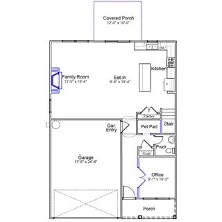 New construction Single-Family house 137 Kingsley Dr, Blythewood, SC 29016 plan Lancaster - Genesis Value Collection - image