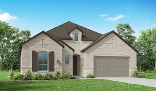 New construction Single-Family house 30429 Zoysia Point Lane, Fulshear, TX 77494 Brentwood Plan- photo