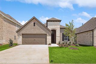 New construction Single-Family house 1221 Rosebay Drive, Fort Worth, TX 76247 Premier Series - Palm- photo