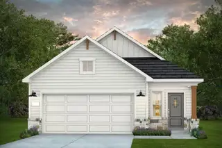 New construction Single-Family house 11411 Mandolin Dr, Montgomery, TX 77316 plan Lufkin - image