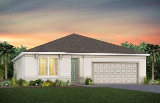 New construction  house 5138 Sunnytime St, West Melbourne, FL 32904 plan Highgate - image