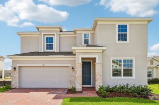 New construction  house 367 Lemongrass Rd, Minneola, FL 34715 plan Newcastle - image