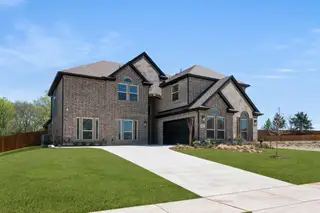 New construction Single-Family house 604 S Hidden Lakes Dr, DeSoto, TX 75115 plan Brentwood III FSW w/Media - image
