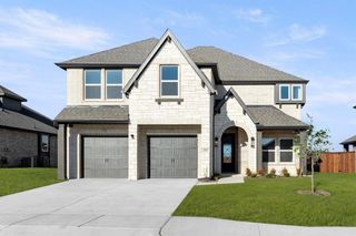 New construction Single-Family house 3557 Ironwood St, Midlothian, TX 76065 plan Princeton 2F-EW - image