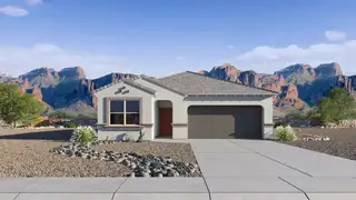 New construction Single-Family house 1574 W Hess Ave, Coolidge, AZ 85128 plan Easton - image