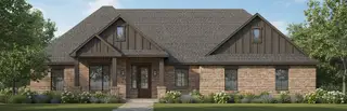 New construction  house 401 Corral Ct, Poolville, TX 76487 plan The Daisy - image