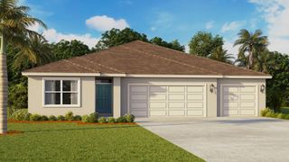New construction  house 1363 Morning Walk Dr, Ormond Beach, FL 32174 plan DENHAM - image