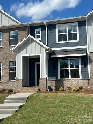 New construction Townhouse house 587 Cape Cod Wy, Rock Hill, SC 29732 plan The Mistflower - image