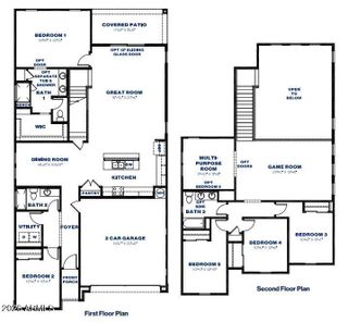 New construction Single-Family house 7014 W Pinnacle Vista Dr, Peoria, AZ 85383 plan Stork - image