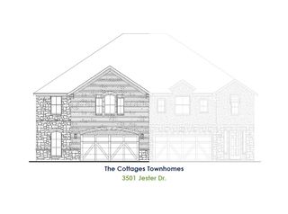 New construction  house 3501 Jester Dr, Lewisville, TX 75056 plan TH Building 4 Unit 1 C - image