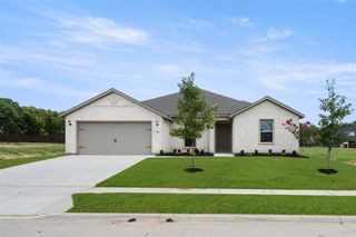 New construction house 725 Stone Eagle Dr, Azle, TX 76020 plan Hampton II - image