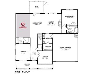 New construction Single-Family house 1009 Balsawood Dr, Durham, NC 27705 plan Mitchell - image