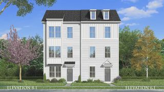New construction Townhouse house 3025 Rozzelles Ferry Rd, Charlotte, NC 28208 plan Landon - image