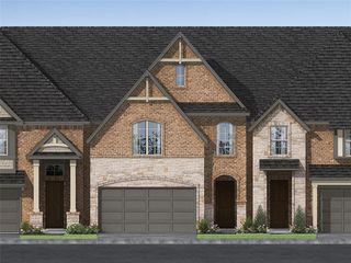 New construction Townhouse house 6934 Crimson Drive, Arlington, TX 76001 Brenham A - Front Entry- photo