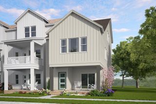 New construction Townhouse house 1110 Lamplighter Dr, Raleigh, NC 27604 plan Red Rocks - image