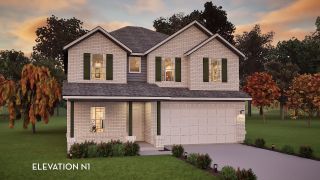 New construction Single-Family house 394 Bronco, Waxahachie, TX 75165 plan Concho - image