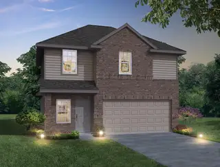 New construction house 3070 Nickell Back Dr, Conroe, TX 77301 plan The Lakeland - image