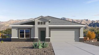 New construction Single-Family house 9860 N Swift Fox Pl, Marana, AZ 85653 plan Kingston - Acacia - H40K - image