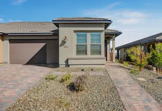 New construction Townhouse house 4186 Prairie Schooner Rd, Wickenburg, AZ 85390 plan Evia Elevation A - image