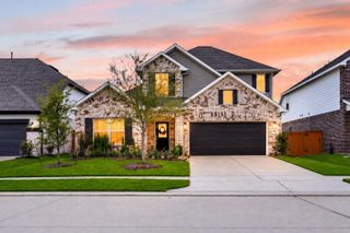 New construction Single-Family house 8603 Pier Cove Dr, Cypress, TX 77433 plan Barbosa - image
