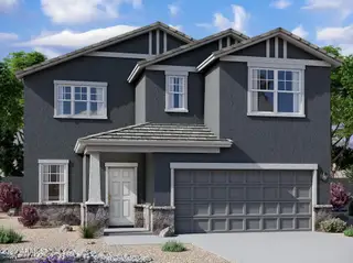 New construction Single-Family house 13081 E Wallflower Ln, Florence, AZ 85132 plan Prism - image