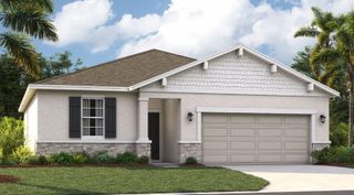 New construction Single-Family house 672 Crown Rose Drive, Eagle Lake, FL 33839 The Portland- photo