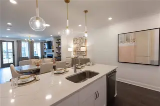 New construction Condo house 5154 Bandolino Ln, Unit 314, Peachtree Corners, GA 30092 plan The Adams - image