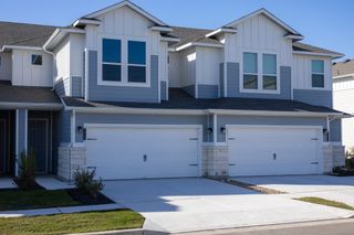 New construction Townhouse house 2538 Jack Nora Wy, Round Rock, TX 78665 plan Lavaca - image