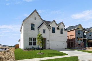 New construction Single-Family house 16953 Leatherflower, Fort Worth, TX 76247 plan The Galveston II - image