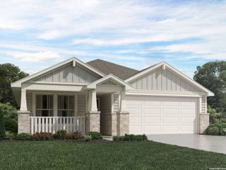 New construction Single-Family house 874 Shatterhand Blvd, San Antonio, TX 78260 plan The Allen (840) - image