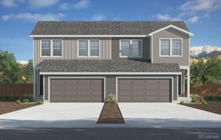 New construction Duplex house 3645 Evelyn Ln, Colorado Springs, CO 80907 plan BOXELDER - image