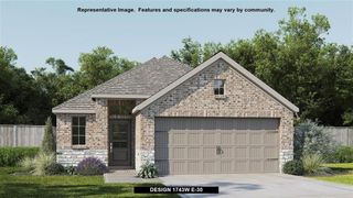 New construction Single-Family house 232 Palo Duro Bend, Rhome, TX 76078 Design 1743W- photo