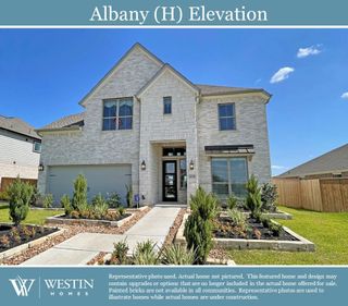 New construction Single-Family house 3230 Big Bluestem Run, Katy, TX 77494 The Albany- photo