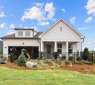 New construction Single-Family house 1672 Juniper Berry Way, Loganville, GA 30052 The Edison C- photo