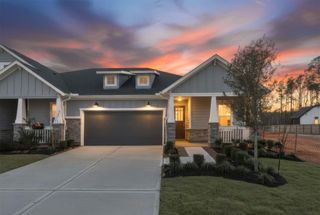 New construction Townhouse house 9122 Petroglyph Point Ct, Porter, TX 77365 - image