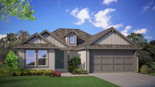 New construction house 2213 Johnny Cash Dr, Fort Worth, TX 76036 plan Denton - image
