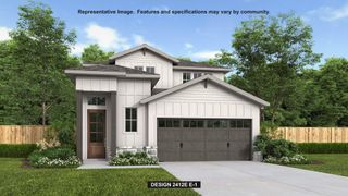 New construction house 8608 Basil Hayden Ln, Austin, TX 78744 plan 2412E - image