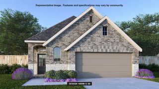 New construction Single-Family house 17325 Merlot Skies Street, Conroe, TX 77302 Design 1650W- photo