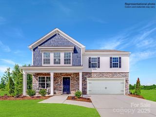New construction house 1539 River Cane St, Edgemoor, SC 29712 plan Hughes - image