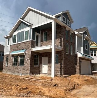 New construction house 10003 Agave Point Ct, Iowa Colony, TX 77583 plan Riverdale – Courtyard Collection - image